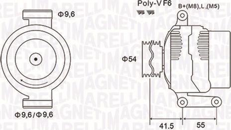 Magneti Marelli 063731855010 - Alternatore autozon.pro