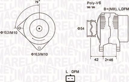 Magneti Marelli 063731850010 - Alternatore autozon.pro