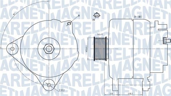 Magneti Marelli 063731866010 - Alternatore autozon.pro