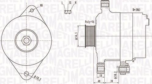 Magneti Marelli 063731809010 - Alternatore autozon.pro