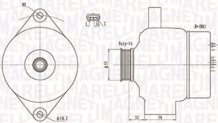 Magneti Marelli 063731803010 - Alternatore autozon.pro