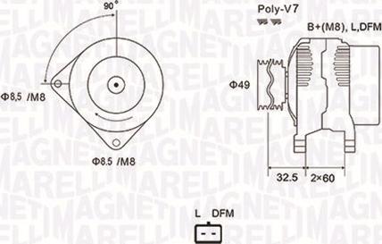 Magneti Marelli 063731814010 - Alternatore autozon.pro