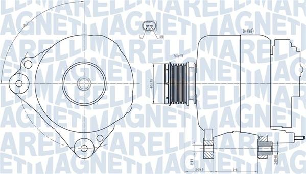 Magneti Marelli 063731810010 - Alternatore autozon.pro