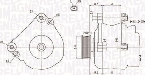 Magneti Marelli 063731818010 - Alternatore autozon.pro