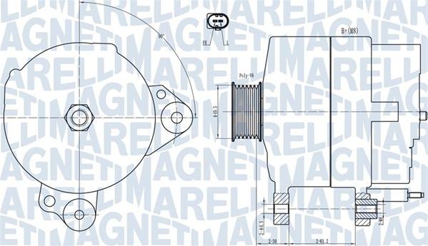 Magneti Marelli 063731817010 - Alternatore autozon.pro