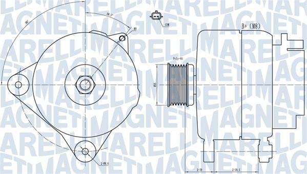 Magneti Marelli 063731887010 - Alternatore autozon.pro