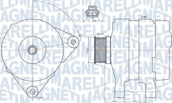 Magneti Marelli 063731834010 - Alternatore autozon.pro