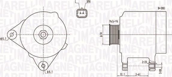 Magneti Marelli 063731824010 - Alternatore autozon.pro