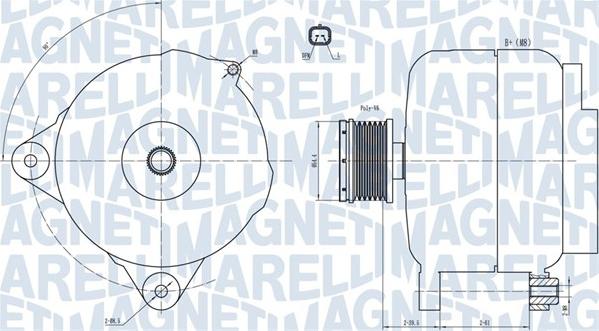 Magneti Marelli 063731876010 - Alternatore autozon.pro