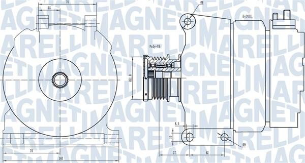 Magneti Marelli 063731390010 - Alternatore autozon.pro