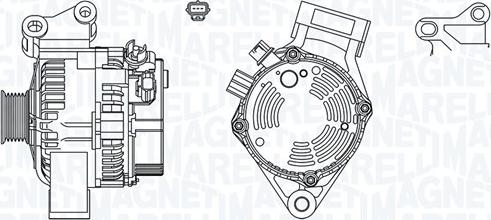 Magneti Marelli 063731340010 - Alternatore autozon.pro