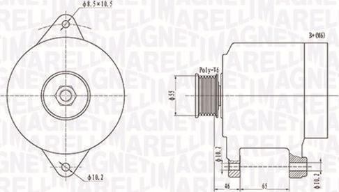 Magneti Marelli 063731306010 - Alternatore autozon.pro