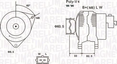 Magneti Marelli 063731317010 - Alternatore autozon.pro