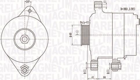 Magneti Marelli 063731258010 - Alternatore autozon.pro