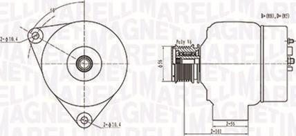 Magneti Marelli 063731209010 - Alternatore autozon.pro