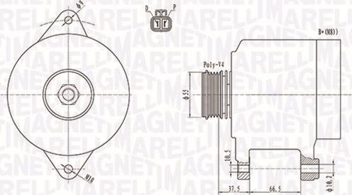 Magneti Marelli 063731283010 - Alternatore autozon.pro