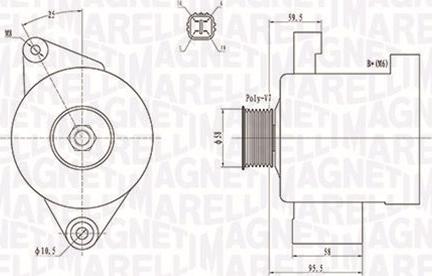 Magneti Marelli 063731796010 - Alternatore autozon.pro