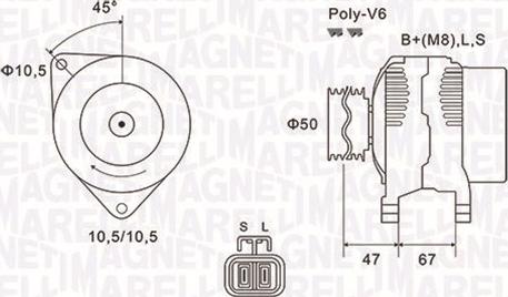 Magneti Marelli 063731790010 - Alternatore autozon.pro