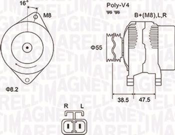 Magneti Marelli 063731798010 - Alternatore autozon.pro