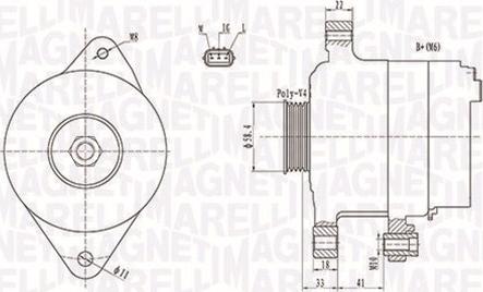 Magneti Marelli 063731793010 - Alternatore autozon.pro