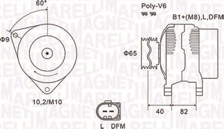 Magneti Marelli 063731746010 - Alternatore autozon.pro