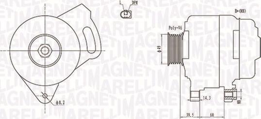 Magneti Marelli 063731750010 - Alternatore autozon.pro