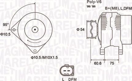 Magneti Marelli 063731757010 - Alternatore autozon.pro