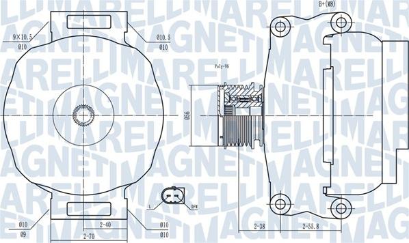 Magneti Marelli 063731769010 - Alternatore autozon.pro