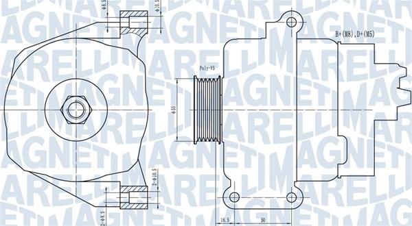 Magneti Marelli 063731766010 - Alternatore autozon.pro