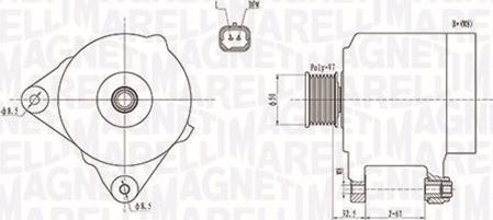 Magneti Marelli 063731768010 - Alternatore autozon.pro