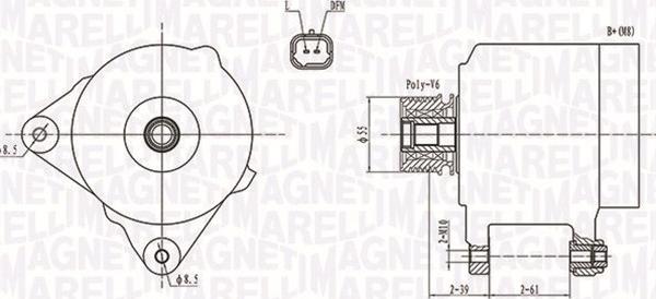 Magneti Marelli 063731762010 - Alternatore autozon.pro