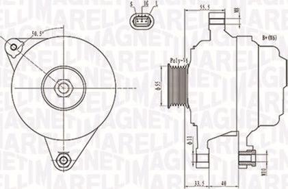 Magneti Marelli 063731703010 - Alternatore autozon.pro