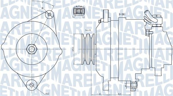 Magneti Marelli 063731717010 - Alternatore autozon.pro