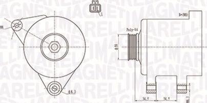 Magneti Marelli 063731789010 - Alternatore autozon.pro