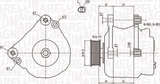 Magneti Marelli 063731729010 - Alternatore autozon.pro