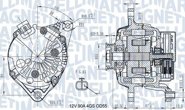 Magneti Marelli 063731725010 - Alternatore autozon.pro