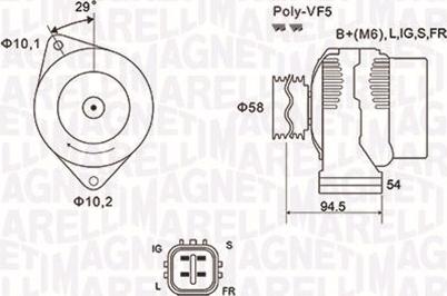 Magneti Marelli 063731721010 - Alternatore autozon.pro