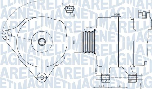 Magneti Marelli 063731778010 - Alternatore autozon.pro