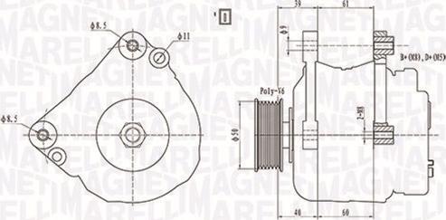 Magneti Marelli 063738290010 - Alternatore autozon.pro