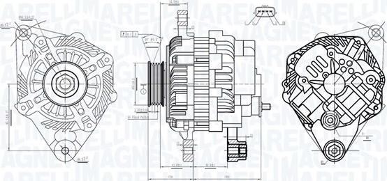 Magneti Marelli 063733526010 - Alternatore autozon.pro