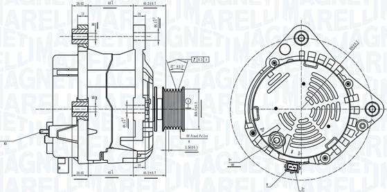 Magneti Marelli 063733837010 - Alternatore autozon.pro