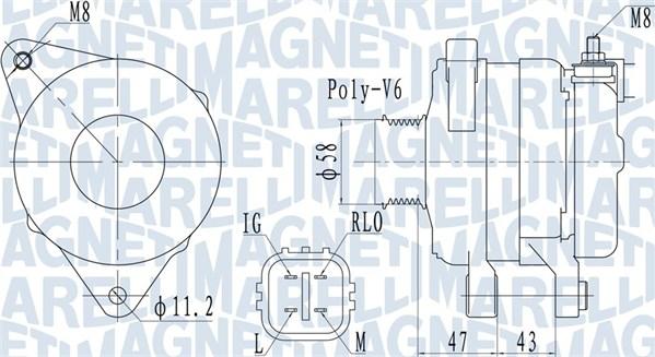 Magneti Marelli 063732097010 - Alternatore autozon.pro