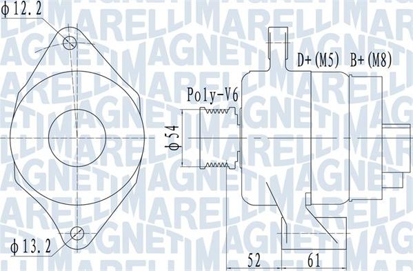 Magneti Marelli 063732049010 - Alternatore autozon.pro