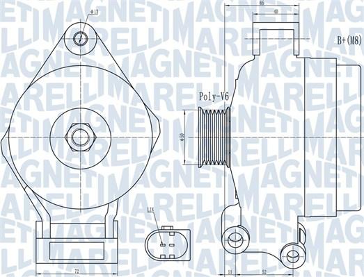 Magneti Marelli 063732044010 - Alternatore autozon.pro