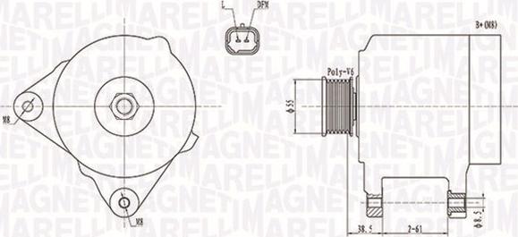 Magneti Marelli 063732043010 - Alternatore autozon.pro