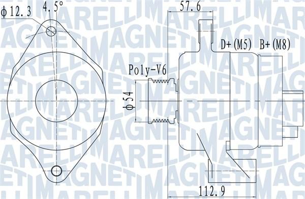 Magneti Marelli 063732050010 - Alternatore autozon.pro