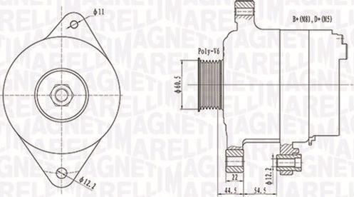 Magneti Marelli 063732062010 - Alternatore autozon.pro