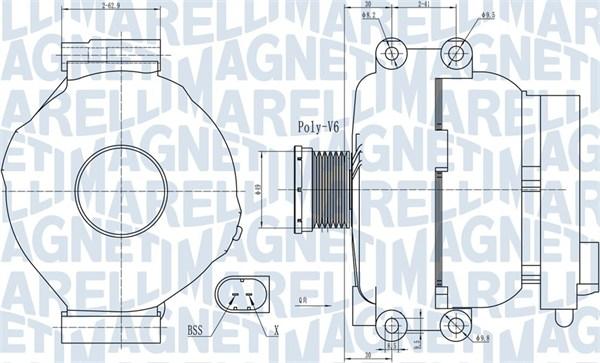 Magneti Marelli 063732009010 - Alternatore autozon.pro