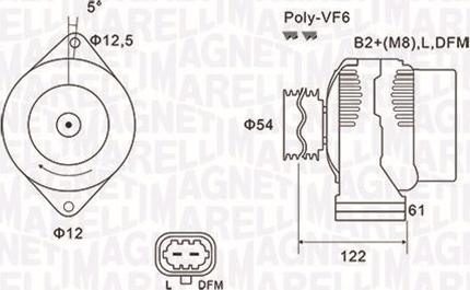 Magneti Marelli 063732005010 - Alternatore autozon.pro