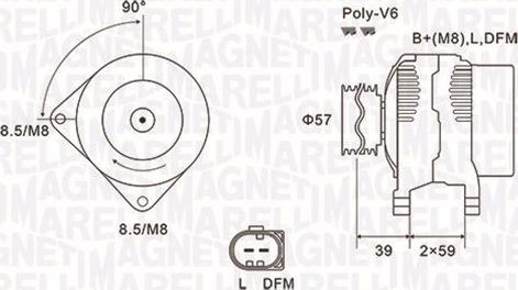 Magneti Marelli 063732002010 - Alternatore autozon.pro